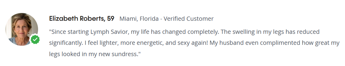 Lymph Savior Customer Reviews