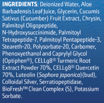 NanoDefense Pro supplement facts