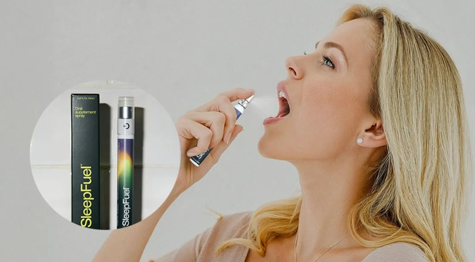 SleepFuel Spray Use